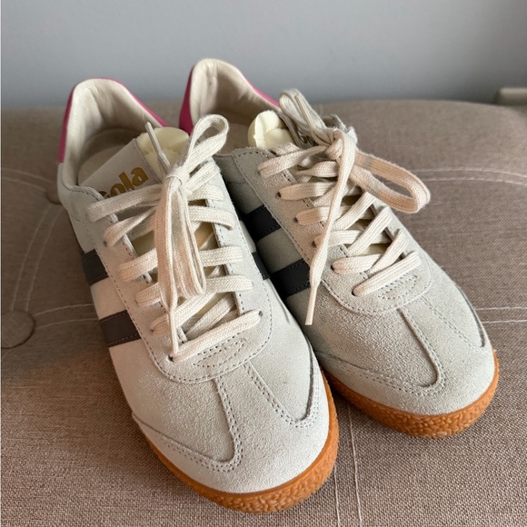 Gola Shoes - Gola Pale Mint Green Sneakers